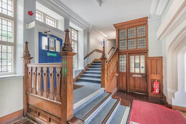 The house retains some beautiful period features. Photo: Savills National Auctions.