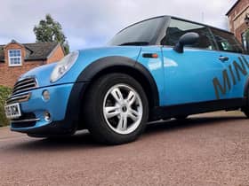The Mini 'Sebastian' which can be won in the raffle.