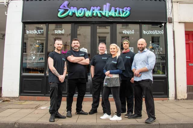 The team at Smowkhaus in Leamington.