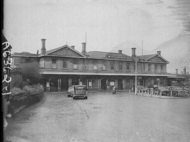 Castle Station, Northampton, centenary, January 31, 1959