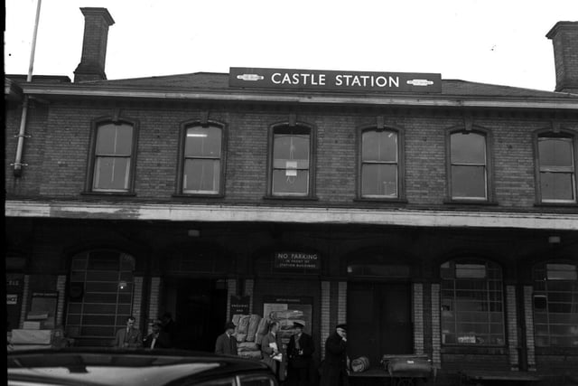 Castle Station Northampton February 3, 1966