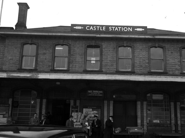 Castle Station Northampton February 3, 1966