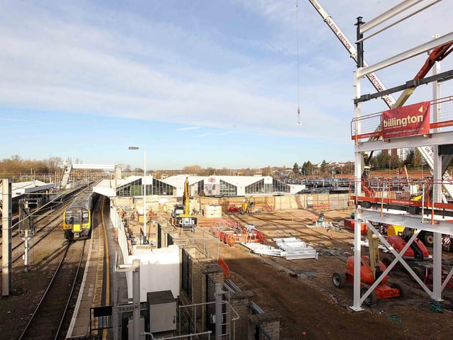 Construction work continues in 2014