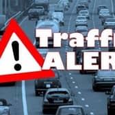 There are traffic delays this morning (Monday) near Rugby due to a crash on the Straight Mile.