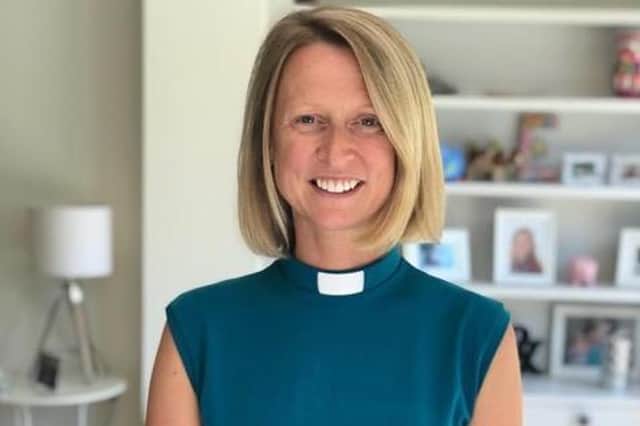The Reverend Esther Peers (pictured), pioneer curate at Holy Trinity church in Leamington.