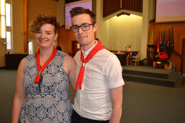 Adam & Jenny Tyreman – were the 10th couple to get married after meeting at the Gang Show.