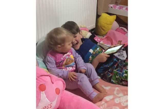 Noah-jake with his sister Delilah-grace. Photo supplied
