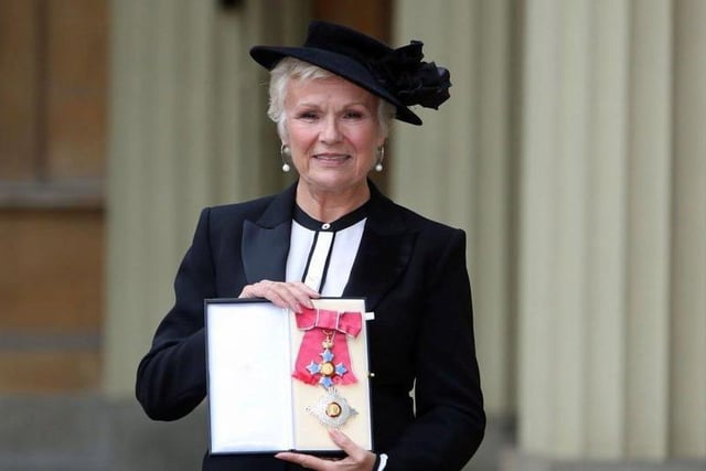 This 70 year old English actress who lives in Plaistow, near Horsham, is well known for her variety of film and TV roles, such as Educating Rita, Mamma Mia, and Paddington. She announced recently she plans to slow down on the acting front following her successful fight against cancer.

Photo: Pictured receiving her Damehood in 2017. Steve Parsons - WPA Pool/Getty Images