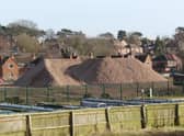 Work to remove trees and hedgerows in and around the site has been taking place