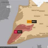 The Met Office has issued an Amber warning for strong winds across Warwickshire as Storm Eunice sweeps in