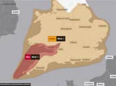 The Met Office has issued an Amber warning for strong winds across Warwickshire as Storm Eunice sweeps in