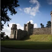 Warwick Castle's East Front. Photo by Warwick Castle