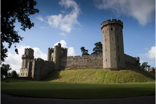 Warwick Castle's East Front. Photo by Warwick Castle