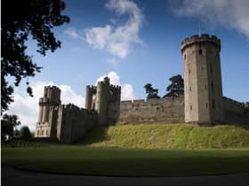 Warwick Castle's East Front. Photo by Warwick Castle