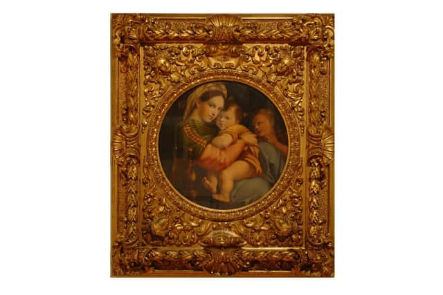 The Madonna della Seggiola after Raphael, painted by Laura Cookes in 1891, will be on display at Leamington Art Gallery and Museum (LAG&M) between May and September.