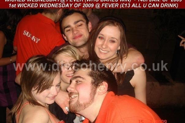 A Wednesday night out at Fever back in January 2009. Photo: Disco Henry
