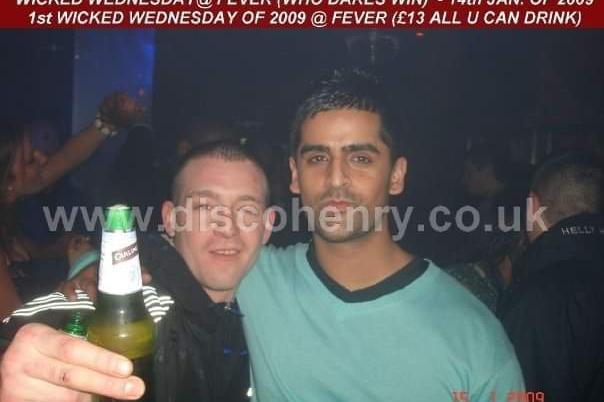 A Wednesday night out at Fever back in January 2009. Photo: Disco Henry