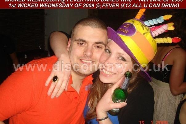 A Wednesday night out at Fever back in January 2009. Photo: Disco Henry