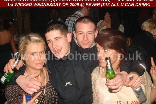 A Wednesday night out at Fever back in January 2009. Photo: Disco Henry