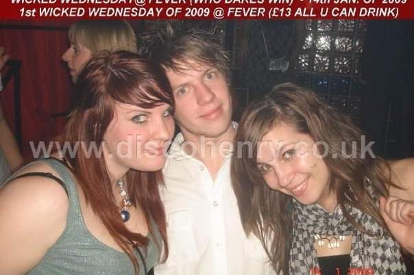 A Wednesday night out at Fever back in January 2009. Photo: Disco Henry