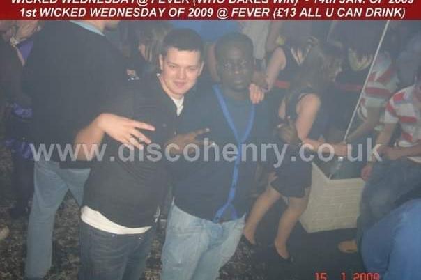 A Wednesday night out at Fever back in January 2009. Photo: Disco Henry