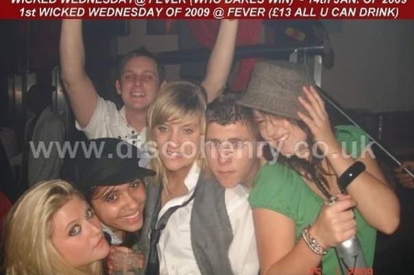 A Wednesday night out at Fever back in January 2009. Photo: Disco Henry