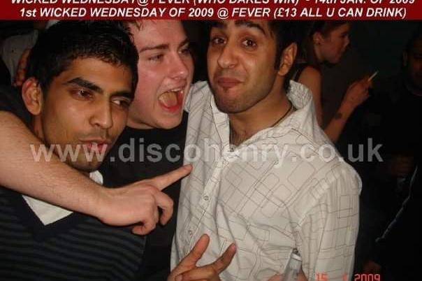 A Wednesday night out at Fever back in January 2009. Photo: Disco Henry