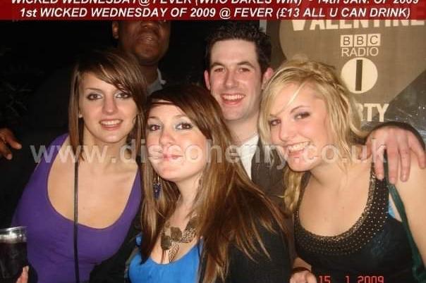A Wednesday night out at Fever back in January 2009. Photo: Disco Henry