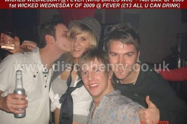 A Wednesday night out at Fever back in January 2009. Photo: Disco Henry