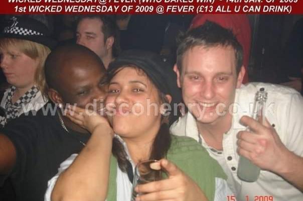 A Wednesday night out at Fever back in January 2009. Photo: Disco Henry
