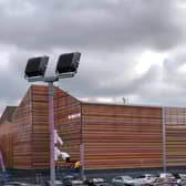 Warwick Hospital's new multi-storey car park. Photo supplied