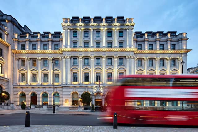 The exterior of Sofitel St James