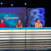 The Barron Healy Quartet will be appearing on Eggheads. Photo taken by a member of the Production Team - 12 Yard Productions.