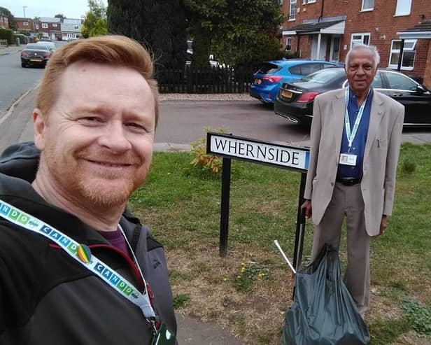 L:R, Cllr Ellis and Cllr Srivastava.