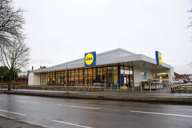The new Lidl store in Emscote Road in Warwick. Photo by Lidl