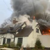 A fire broke out at the Crabmill pub in Preston Bagot. Photo supplied