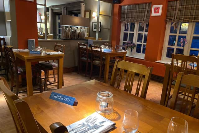 Inside the newly reopened Bell Inn in Ladbroke. Photo supplied