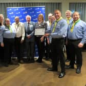 Members of the Warwick Rotary Club with members of the 2nd Warwick Sea Scouts. Photo supplied