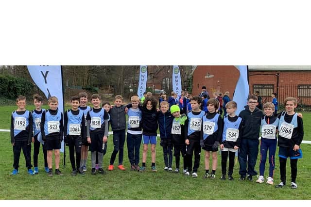 Rugby & Northampton Athletics Club’s Under 11 boys enjoyed a superb team victory in the West Midlands Cross Country League