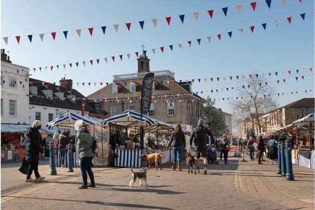 Warwick market. Photo by Leila Hawkins Photography