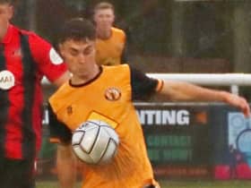 Dan Turner opened the scoring. Photo: Sally Ellis