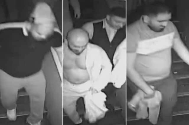 Police have released CCTV images of men they want to speak to in connection with an assault in a Leamington nightclub.
