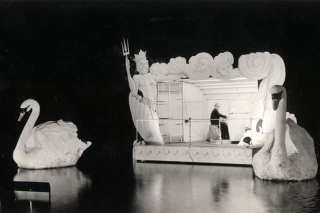 One of the original Lights of Leamington festivals - credit Leamington Spa Art Gallery and Museum (WDC).