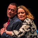 Adam Woodyatt and Laurie Brett as Tom and Kellie Bryce