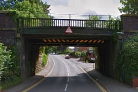 The Rugby Road railway bridge in Leamington in its current state. Credit: Network Rail.