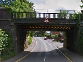 The Rugby Road railway bridge in Leamington in its current state. Credit: Network Rail.