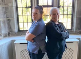Sisters Mandy Matharu and Jackie Moore are celebrating a combined 70 years of working at The Mallory Court Hotel in Leamington.