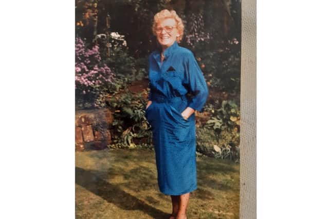 Christine Jones at home in Coleshill in the 1980s. Photo supplied