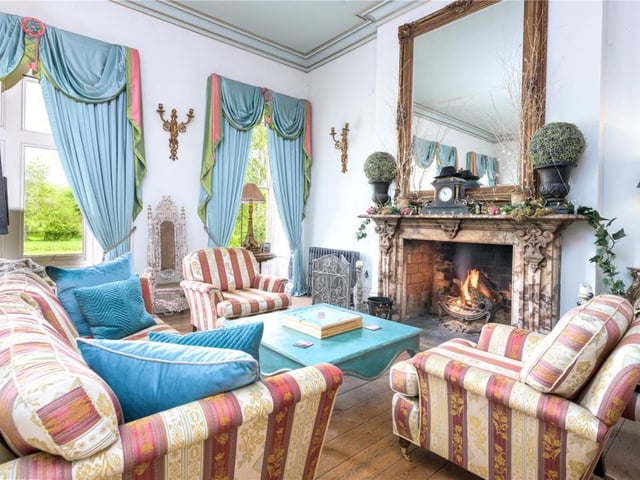 This historic home, set on the site of a former abbey, has been renovated to include contemporary features, while still being "rich in history". Photo: King West.