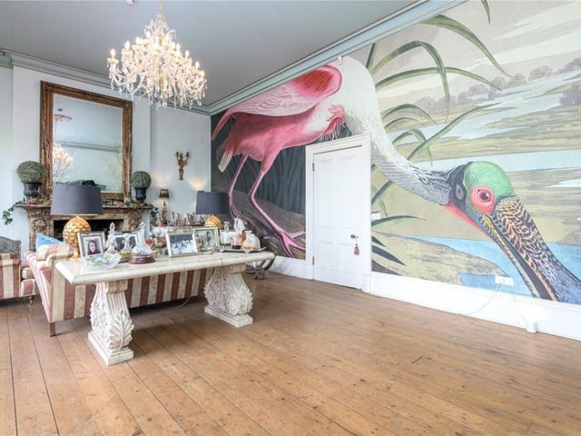 This historic home, set on the site of a former abbey, has been renovated to include contemporary features, while still being "rich in history". Photo: King West.